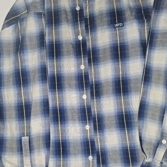 Vintage Enyce Plaid Button Down Shirt - Picture 2 of 7